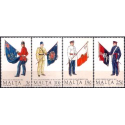 Malta. 1991. Serie Completa. Uniformes Militares (Nuevo)
