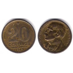(562) Brasil. 1949. 20 Centavos (MBC)