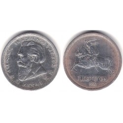 (82) Lituania. 1936. 5 Litai (MBC+) (Plata)