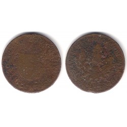 Sociedad Cooperativa Antigua Independiente. 1887. 10 Céntimos (RC)