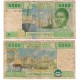 (309Na) Estado África Central. 2002. 5000 Francs (BC)