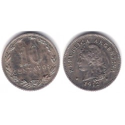 (35) Argentina. 1912. 10 Centavos (EBC)
