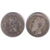 (29.1) Bélgica. 1887. 1 Franc (BC+) (Plata)
