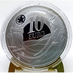 Irlanda. 2009. 10 Euro (Proof) (Plata) Irish Cultural Heritage