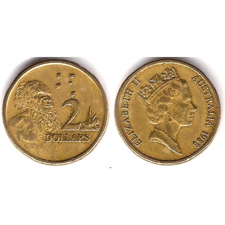 (101) Australia. 1988. 2 Dollars (MBC-)
