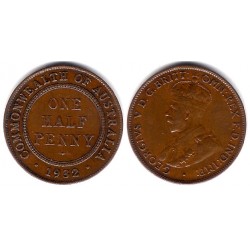 (22) Australia. 1932. Half Penny (MBC)