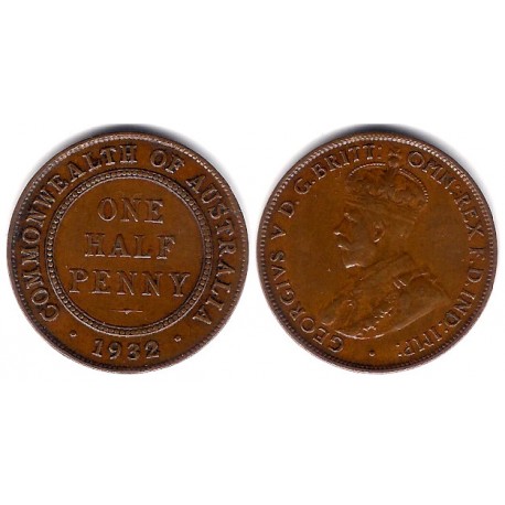 (22) Australia. 1932. Half Penny (MBC)