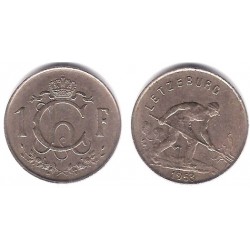 (46.2) Luxemburgo. 1953. 1 Franc (MBC)