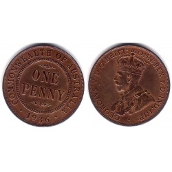 (23) Australia. 1936. 1 Penny (MBC)