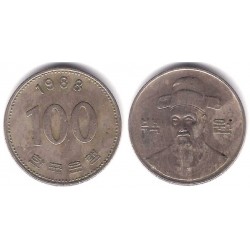 (35.2) Corea del Sur. 1988. 100 Won (BC)