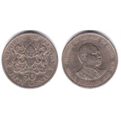 (19) Kenia. 1980. 50 Cents (BC)