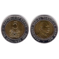 (30) Kenia. 1995. 5 Shilling (EBC)