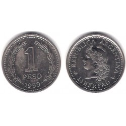 (57) Argentina. 1959. 1 Peso (MBC)