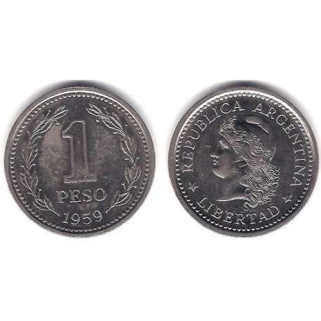 (57) Argentina. 1959. 1 Peso (MBC)