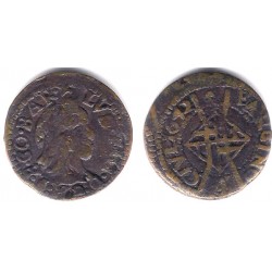 Luis XIII (Principado Catalán). 1642. Seiseno (BC) Ceca de Barcelona