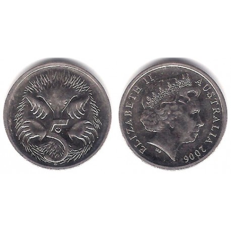(401) Australia. 2006. 5 Cents (EBC)