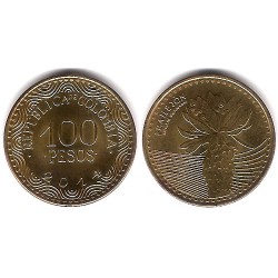 Colombia. 2014. 100 Pesos (EBC)