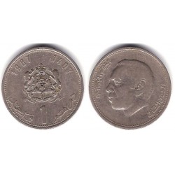 (Y88) Marruecos. 1987. 1 Dirham (BC)