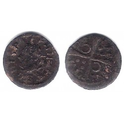 Felipe IV. Sin Fecha. Dinero (BC) Ceca de Barcelona