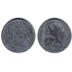 (128) Bélgica. 1942. 1 Franc (BC)