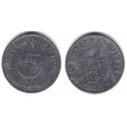 (100) Alemania (III Reich). 1940(G). 5 Pfennig (MBC)