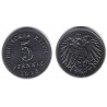 (19) Imperio Alemán. 1915(A). 5 Pfennig (EBC)