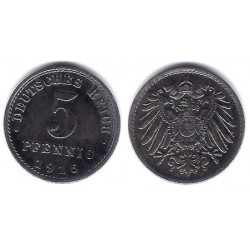 (19) Imperio Alemán. 1916(A). 5 Pfennig (EBC)