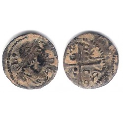 Luis XIV (Principado Catalán). 1646. Dinero (BC) Ceca de Barcelona