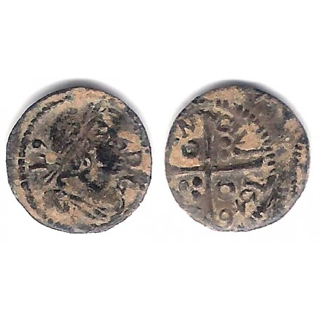 Luis XIV (Principado Catalán). 1646. Dinero (BC) Ceca de Barcelona