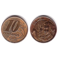 (649.2) Brasil. 2013. 10 Centavos (MBC)