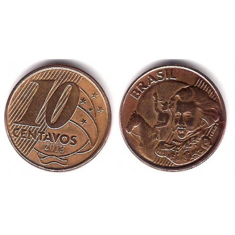 (649.2) Brasil. 2013. 10 Centavos (MBC)