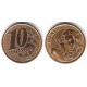 (649.2) Brasil. 2010. 10 Centavos (MBC)