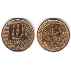 (649.2) Brasil. 2010. 10 Centavos (MBC)