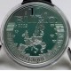Bélgica. 2009. 10 Euro (Proof) (Plata) Erasmus