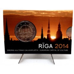 Letonia. 2014. 2 Euro (SC) Riga