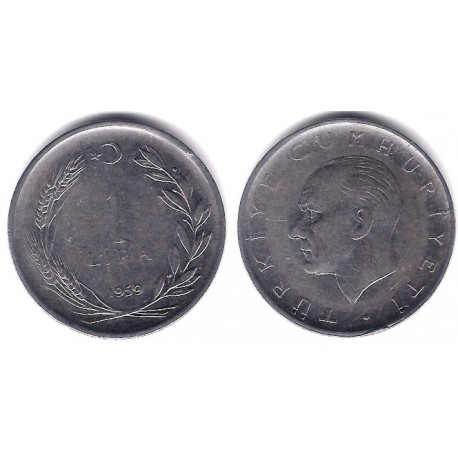 (889a.1) Turquía. 1959. 1 Lira (MBC)
