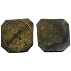 Emilio Vila. Mercado Central. 2 Pesetas (BC)