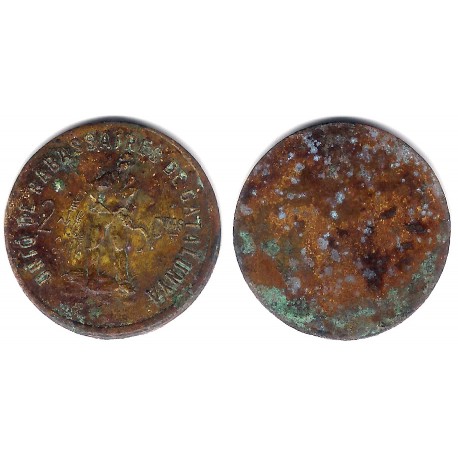 Unión de Rabassaires de Catalunya. 2 Pesetas (BC)