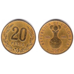 (271) Colombia. 1982. 20 Pesos (MBC)