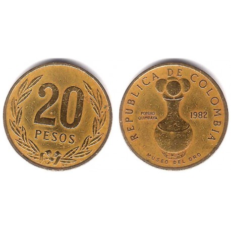 (271) Colombia. 1982. 20 Pesos (MBC)