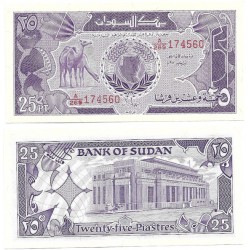 (37) Sudán. 1987. 25 Piastres (EBC+)