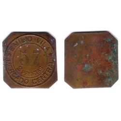 Emilio Vila. Mercado Central. 2 Pesetas (BC+)