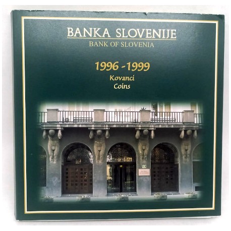 Eslovenia. 1996-1999. Cartera Oficial (SC)