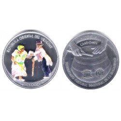 Uruguay. 2017. 1000 Pesos (Proof) (Plata)