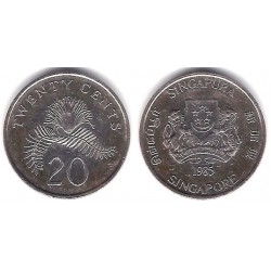 (52) Singapur. 1985. 20 Cents (MBC-)