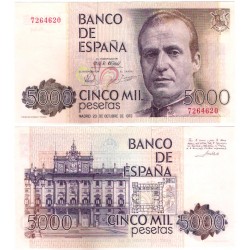España. 1979. 5000 Pesetas (SC-) Sin Serie