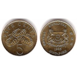 (99) Singapur. 1995. 5 Cents (SC)