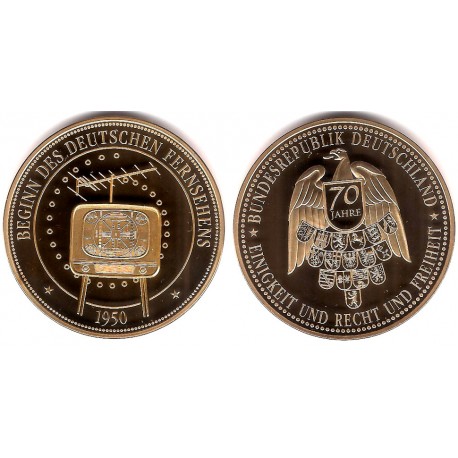 Medalla 70 Aniversario Televisión (Proof)