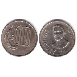 (79) Uruguay. 1981. 10 Nuevos Pesos (MBC)
