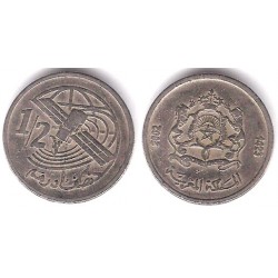 (Y116) Marruecos. 2002. ½ Dirham (MBC-)